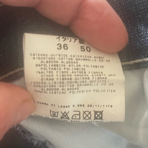 Vintage VERSACE blue jean with a LOGO JEANS - Picture 10 of 11